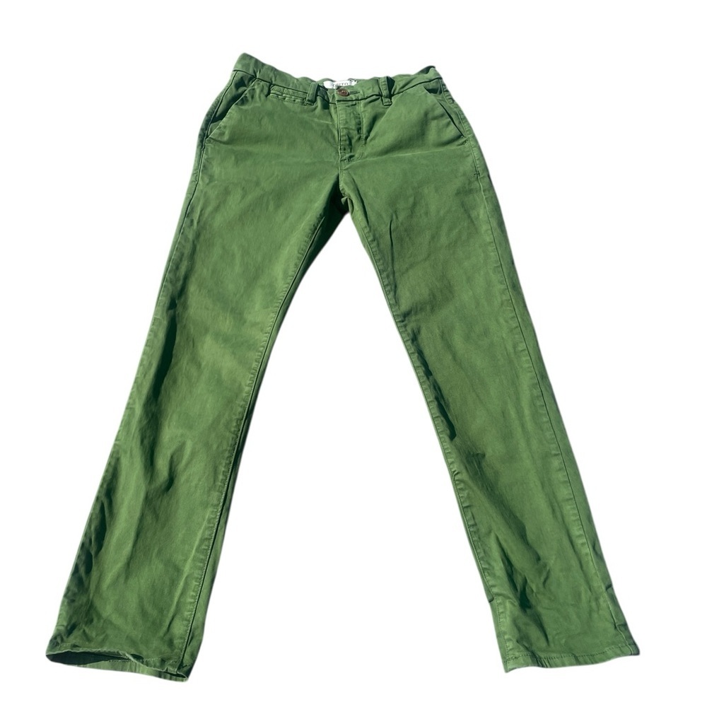 ORFEO Women’s Green Chinos Pants 27 - Picture 2 of 9